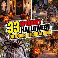 33 Spoooky Halloween Outdoor Decorations 33 Spoooky Halloween Outdoor Decorations