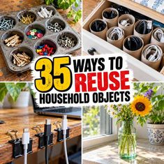 35 Ways To Reuse Everyday Household Objects 35 Ways To Reuse Everyday Household Objects