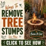 4 Ways To Remove Tree Stumps