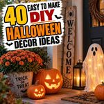 40 Easy to Make DIY Halloween Decor Ideas