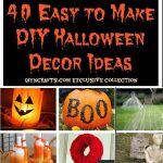 40 Easy to Make DIY Halloween Decor Ideas