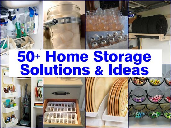 50+ Home Storage Solutions & Ideas