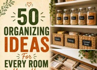50 DIY Organization Ideas For The Home 50 Organizing Ideas For Every Room in Your House