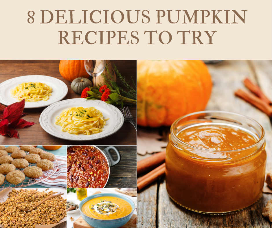 8 Delicious Pumpkin Recipes You Have to Try