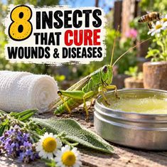 8 Insects That Are Used To Cure Wounds And Diseases 8 Insects That Are Used To Cure Wounds And Diseases