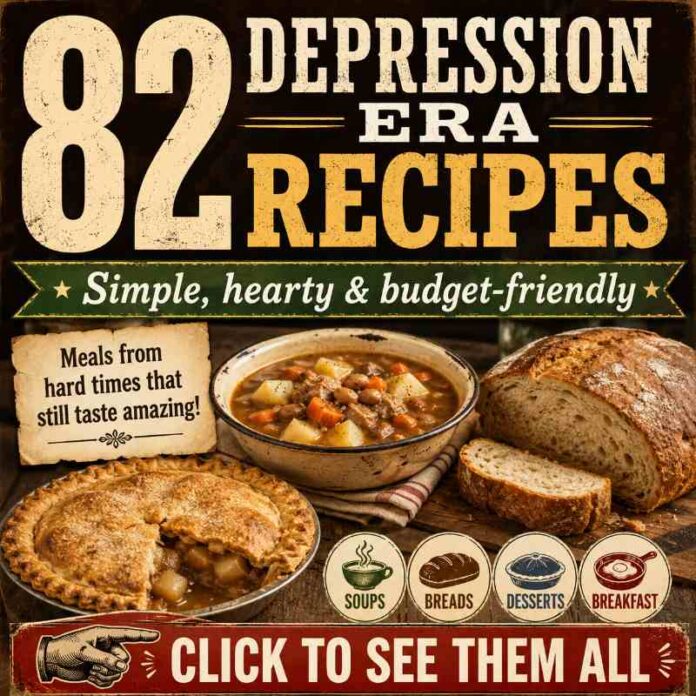 82 Depression Era Recipes You Should Try