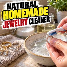 All Natural Homemade Jewelry Cleaner All Natural Homemade jewelry Cleaner