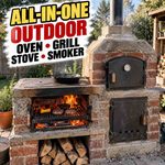 All-in-One Outdoor Oven, Stove, Grill and Smoker