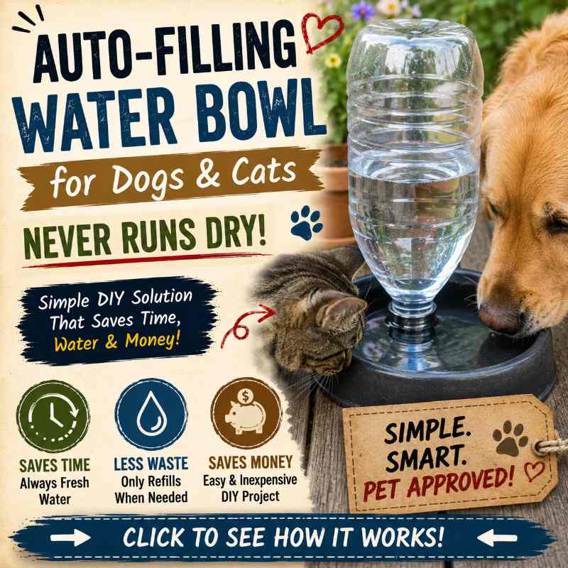Auto Filling Water Bowl