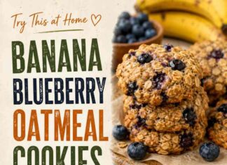 Banana Blueberry Oatmeal Cookies Banana Blueberry Oatmeal Cookies