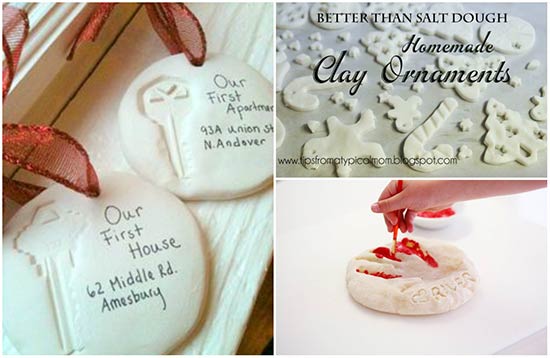 Better Than Salt Dough {homemade Clay For Ornaments Or Handprints}