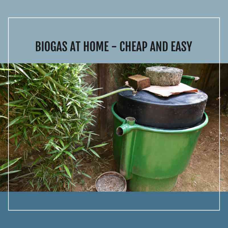 Biogas At Home - Cheap and Easy