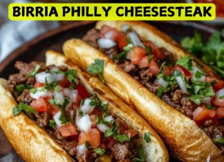 Birria Philly Cheesesteak Birria Philly Cheesesteak