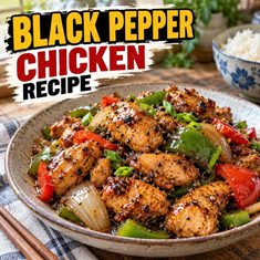 Black Pepper Chicken Recipe Black Pepper Chicken Recipe