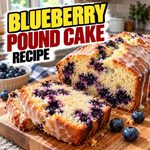 Blueberry Pound Cake Recipe