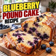 Blueberry Pound Cake Recipe Blueberry Pound Cake Recipe
