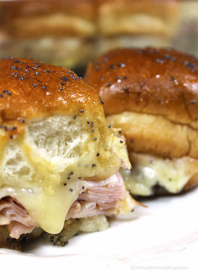 Brown Sugar Hawaiian Roll Ham Sliders W/vt Cheddar