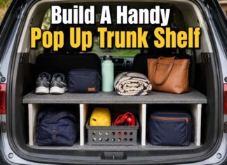 Build A Handy Pop Up Trunk Shelf Build A Handy Pop Up Trunk Shelf