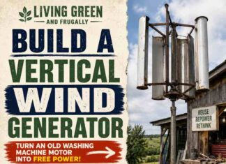 Build A Vertical Wind Generator Using A Old Washing Machine Motor Build A Vertical Wind Generator