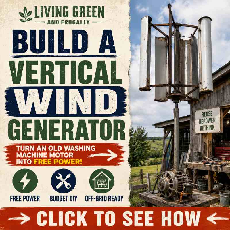 Build A Vertical Wind Generator