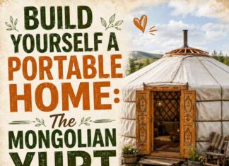 Build Yourself A Portable Home – The Mongolian Yurt Build Yourself A Portable Home - The Mongolian Yurt