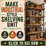 Build a DIY Industrial Pipe Shelving Unit