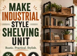 Build a DIY Industrial Pipe Shelving Unit Build a DIY Industrial Pipe Shelving Unit