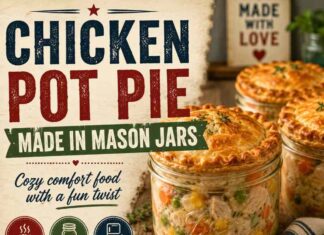 Chicken Pot Pie Made In Mason Jars Chicken Pot Pie Made In Mason Jars