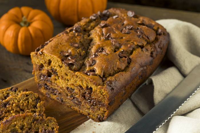 Chocolate Chip Pumpkin Bread