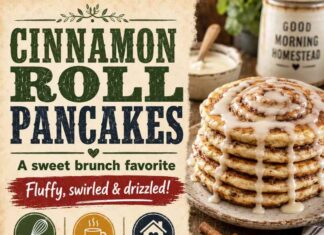 Cinnamon Roll Pancakes Recipe Cinnamon Roll Pancakes Recipe