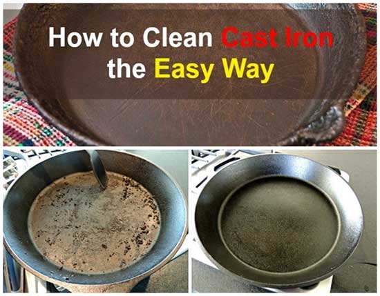 Cleaning Cast Iron the Easiest Way