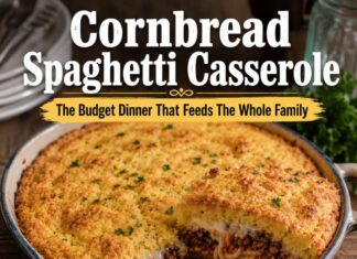 Cornbread Spaghetti Casserole: The Budget Dinner That Feeds The Whole Family Cornbread Spaghetti Casserole
