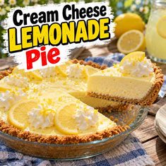 Cream Cheese Lemonade Pie Recipe Cream Cheese Lemonade Pie Recipe