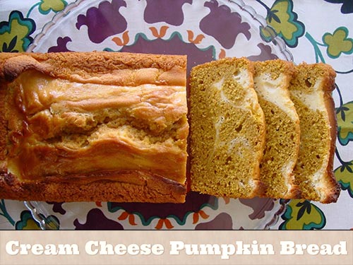 Cream Cheese Pumpkin Bread