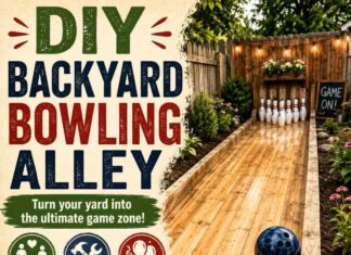 DIY Backyard Bowling Alley Tutorial DIY Backyard Bowling Alley Tutorial