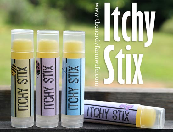 DIY Itchy Stix For Bug-Bite Relief