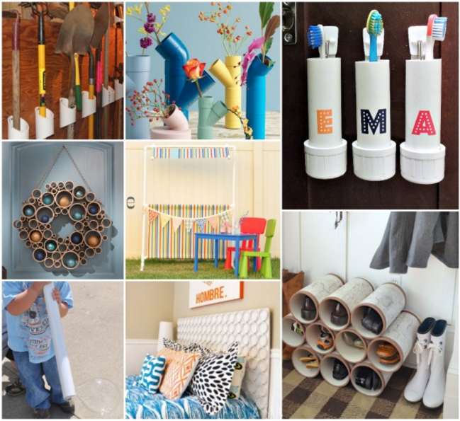 DIY PVC Pipe Craft Projects
