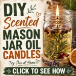 DIY Scented Mason Jar Oil Candles