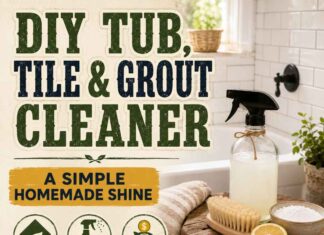 DIY Tub, Tile, And Grout Cleaner DIY Tub, Tile, And Grout Cleaner