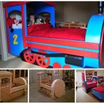 Dad Builds Incredible Train Bed For His Son