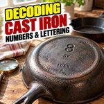 Decoding Cast Iron Numbers and Lettering: Unveiling the Secrets of Vintage Cookware