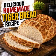 Homemade Delicious Tiger Bread Recipe Delicious Homemade Tiger Bread Recipe
