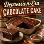 Depression-Era Chocolate Cake Recipe