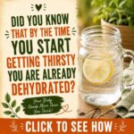 Did you know that by the time you start getting thirsty, you are already dehydrated.