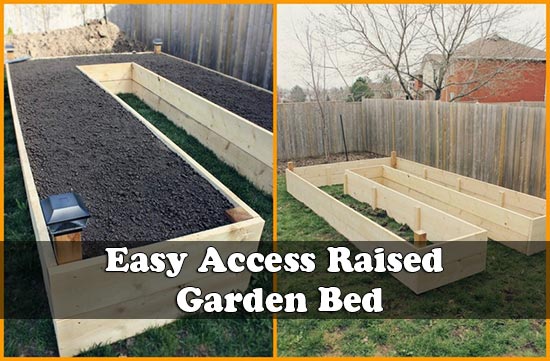 Easy Access Raised Garden Bed