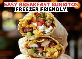 Breakfast Burrito Bonanza – Great Freezer Meal Idea Easy Breakfast Burritos (Freezer Friendly)