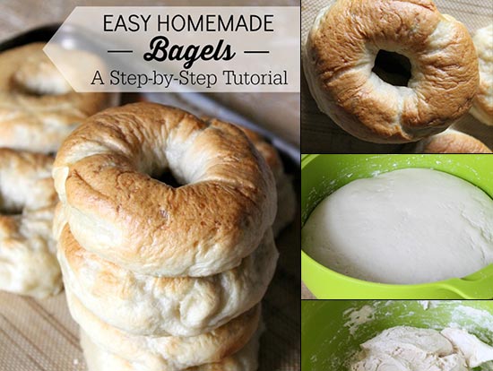 Easy Homemade Bagels - Step by Step Tutorial 