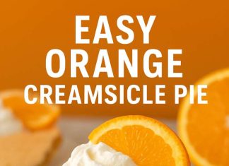 Easy Orange Creamsicle Pie (No-Bake Recipe) Easy Orange Creamsicle Pie