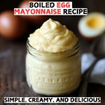 Boiled Egg Mayonnaise Recipe