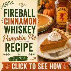 Fireball Cinnamon Whiskey Pumpkin Pie Recipe Fireball Cinnamon Whiskey Pumpkin Pie Recipe